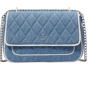 Kate Spade Blue Quilted Bag